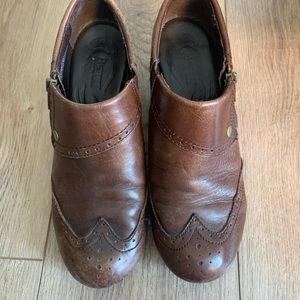 Born leather Oxford Heels
